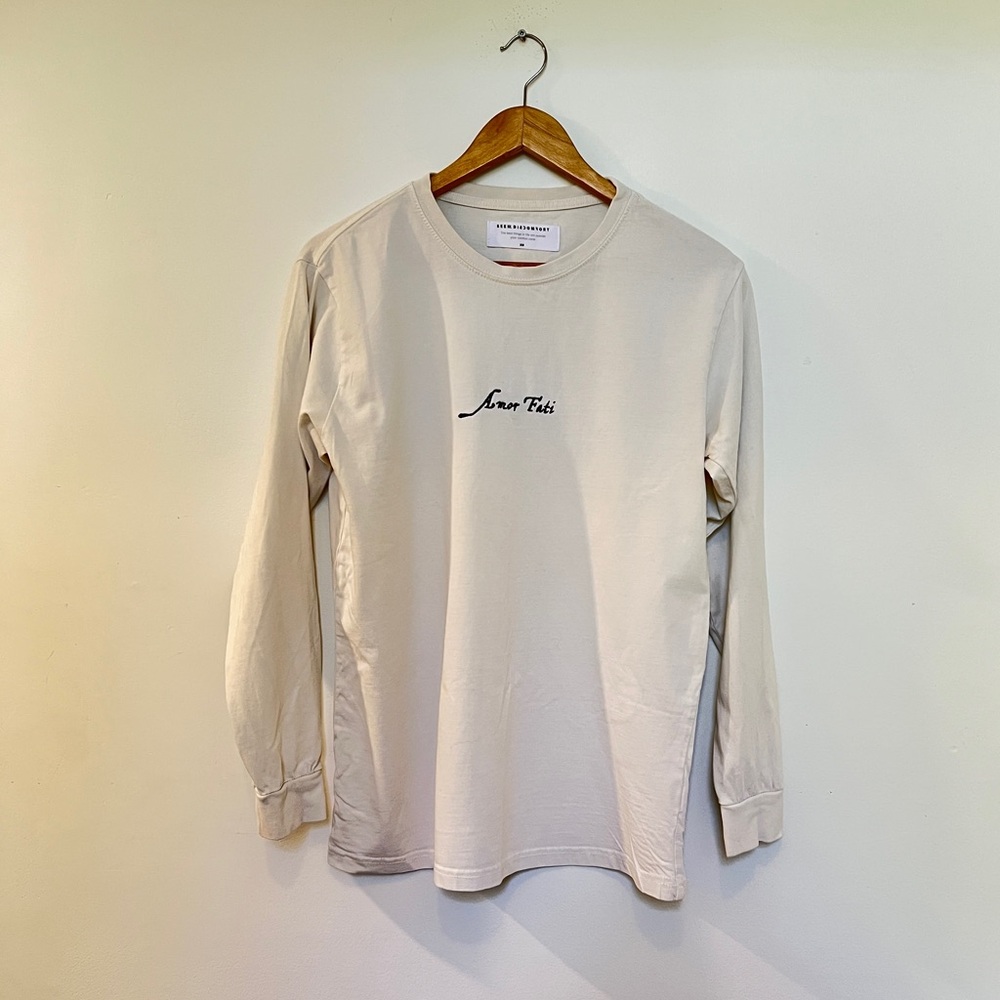 🖤AMOR FATI - Seek Discomfort x Nathaniel Drew Collab -  unisex Long-sleeve